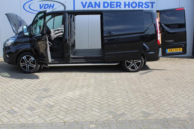 Ford TRANSIT CUSTOM 300 2.0-130pk TDCI L2H1 Limited AUTOMAAT ! Keurige nette en luxe Ford Transit Custom, slechts 47.000km !. Airco, schuifdeur li+re, LM wielen, stoel-, spiegel- en voorraamverw., side en lane assist, 3-zits, navigatie, telefoonvoorb., camera, pdc v+a, cruis