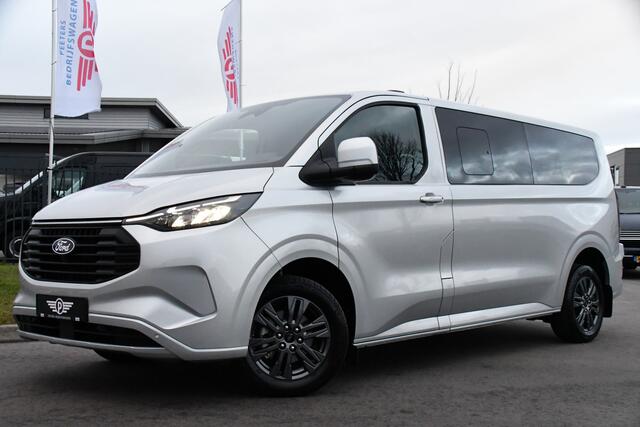 Ford TRANSIT CUSTOM 340 2.5 PHEV L2H1 Limited 9 Persoons, Marge, Virtual, Adaptieve Cruise, Carplay, Automaat, LED, BOM VOL!!!!