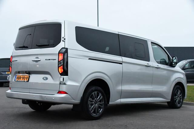 Ford TRANSIT CUSTOM 340 2.5 PHEV L2H1 Limited 9 Persoons, Marge, Virtual, Adaptieve Cruise, Carplay, Automaat, LED, BOM VOL!!!!