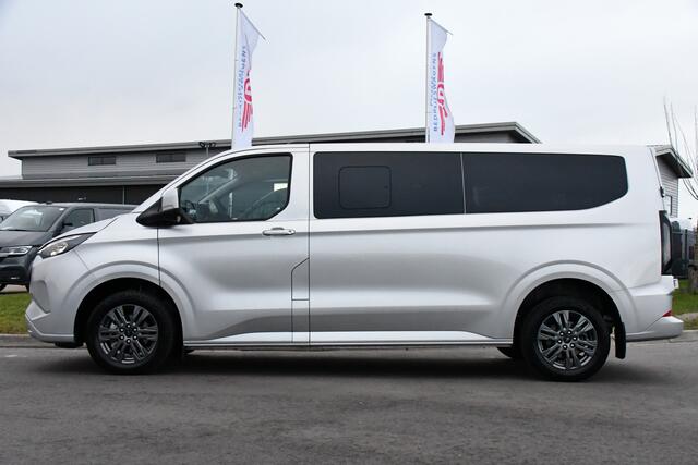 Ford TRANSIT CUSTOM 340 2.5 PHEV L2H1 Limited 9 Persoons, Marge, Virtual, Adaptieve Cruise, Carplay, Automaat, LED, BOM VOL!!!!