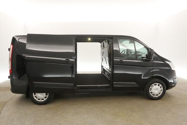 Ford TRANSIT CUSTOM 2.0 TDCI L2H1 Airco Cruise Camera 2xSchuifdeur 3 Persoons PDC Elektrpakket Trekhaak