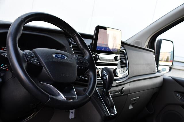 Ford TRANSIT CUSTOM 320 2.0 TDCI L1H1 Sport DC Adaptieve Cruise, Camera, Carplay, 185PK, Leder, Automaat, Dodehoek, UNIEK!