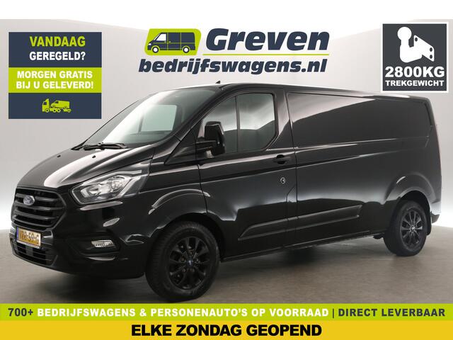 Ford TRANSIT CUSTOM 300 2.0 TDCI L2H1 Airco Cruise LED 2800KG Trekgew. Trekhaak 3 Persoons 16"LMV PDC Stoelverwarming