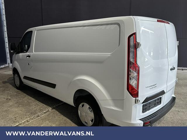 Ford TRANSIT CUSTOM 2.0 TDCI 131pk L2H1 Euro6 Airco | Cruisecontrol | Parkeersensoren | 2800kg Trekvermogen verwarmde voorruit, bijrijdersbank