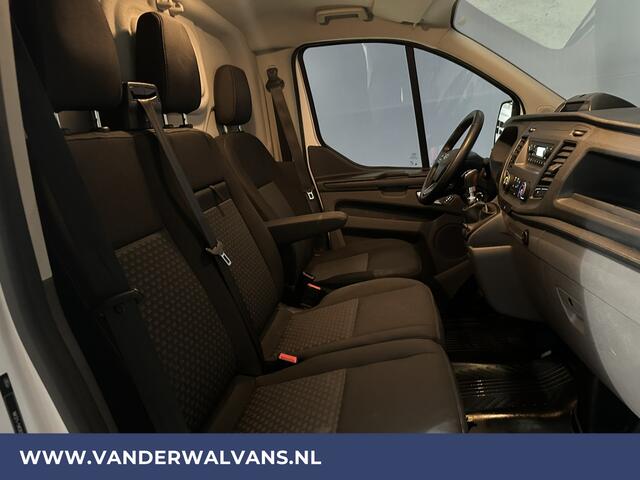 Ford TRANSIT CUSTOM 2.0 TDCI 131pk L2H1 Euro6 Airco | Cruisecontrol | Parkeersensoren | 2800kg Trekvermogen verwarmde voorruit, bijrijdersbank