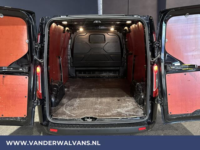 Ford TRANSIT CUSTOM 2.0 TDCI 131pk L2H1 Euro6 Airco | LED | Cruisecontrol | Apple Carplay Android Auto, Verwarmde voorruit, Parkeersensoren, Bijrijdersbank, 2800kg trekvermogen