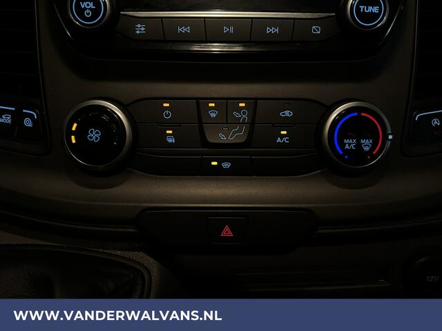 Ford TRANSIT CUSTOM 2.0 TDCI 131pk L2H1 Euro6 Airco | LED | Cruisecontrol | Apple Carplay Android Auto, Verwarmde voorruit, Parkeersensoren, Bijrijdersbank, 2800kg trekvermogen