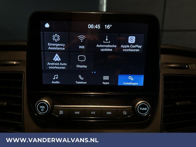 Ford TRANSIT CUSTOM 2.0 TDCI 131pk L2H1 Euro6 Airco | LED | Cruisecontrol | Apple Carplay Android Auto, Verwarmde voorruit, Parkeersensoren, Bijrijdersbank, 2800kg trekvermogen