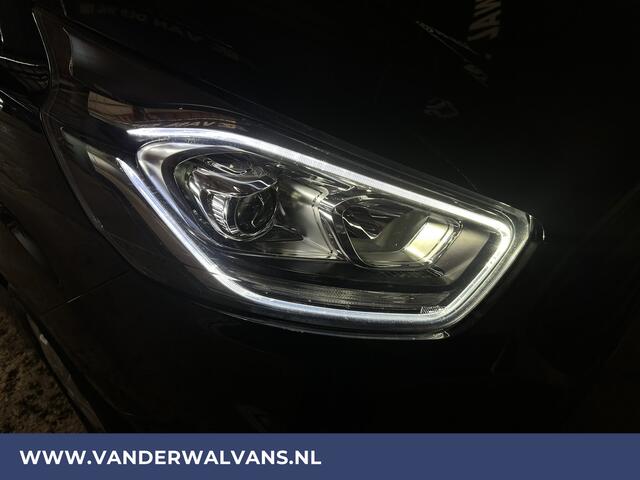 Ford TRANSIT CUSTOM 2.0 TDCI 131pk L2H1 Euro6 Airco | LED | Cruisecontrol | Apple Carplay Android Auto, Verwarmde voorruit, Parkeersensoren, Bijrijdersbank, 2800kg trekvermogen