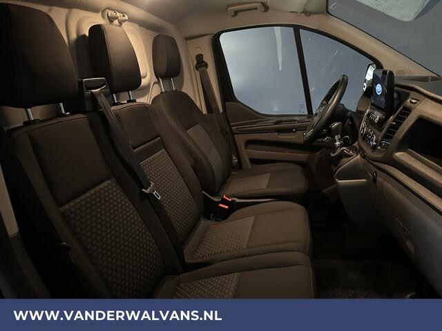 Ford TRANSIT CUSTOM 2.0 TDCI 131pk L2H1 Euro6 Airco | LED | Cruisecontrol | Apple Carplay Android Auto, Verwarmde voorruit, Parkeersensoren, Bijrijdersbank, 2800kg trekvermogen