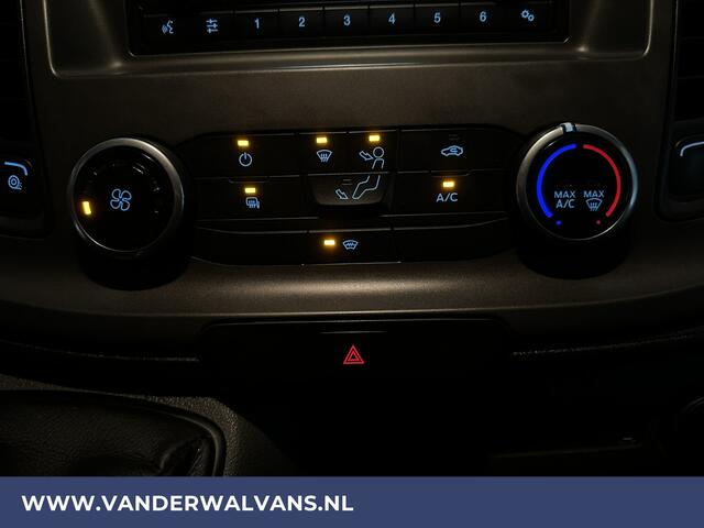 Ford TRANSIT CUSTOM 2.0 TDCI 131pk L2H1 Euro6 Airco | LED | Cruisecontrol | Verwarmde voorruit Parkeersensoren, Bijrijdersbank, 2800kg trekvermogen