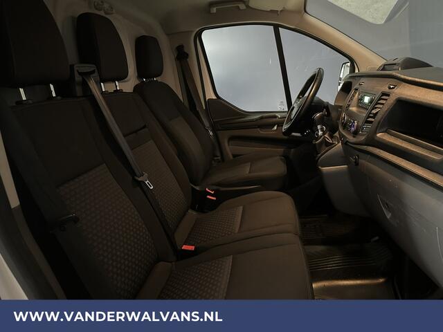 Ford TRANSIT CUSTOM 2.0 TDCI 131pk L2H1 Euro6 Airco | LED | Cruisecontrol | Verwarmde voorruit Parkeersensoren, Bijrijdersbank, 2800kg trekvermogen