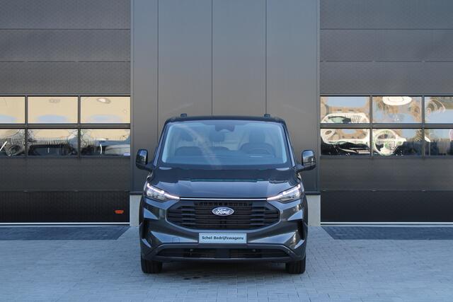 Ford TRANSIT CUSTOM 320 2.0 TDCI L2H1 Limited 170pk - 2x Schuifdeur - Adaptive Cruise - Verwarmd stuur - Blind spot - Navigatie - Camera - Draadloos laden - Rijklaar
