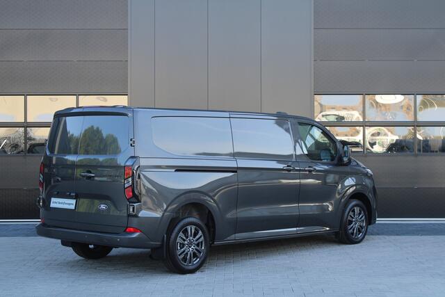 Ford TRANSIT CUSTOM 320 2.0 TDCI L2H1 Limited 170pk - 2x Schuifdeur - Adaptive Cruise - Verwarmd stuur - Blind spot - Navigatie - Camera - Draadloos laden - Rijklaar