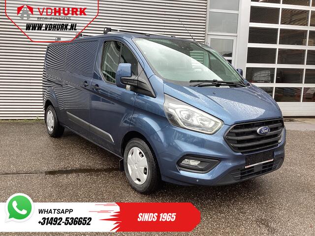Ford TRANSIT CUSTOM 2.0 TDCI 130 pk Aut. L2 Trend BPM VRIJ! Adapt. Cruise/ Carplay/ Camera/ Navi/ PDC/ Trekhaak