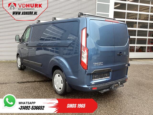 Ford TRANSIT CUSTOM 2.0 TDCI 130 pk Aut. L2 Trend BPM VRIJ! Adapt. Cruise/ Carplay/ Camera/ Navi/ PDC/ Trekhaak