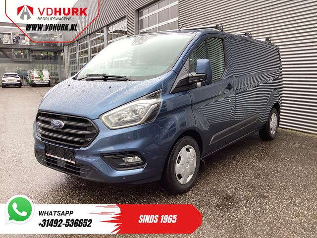Ford TRANSIT CUSTOM 2.0 TDCI 130 pk Aut. L2 Trend BPM VRIJ! Adapt. Cruise/ Carplay/ Camera/ Navi/ PDC/ Trekhaak