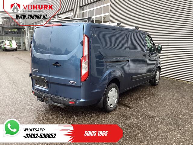 Ford TRANSIT CUSTOM 2.0 TDCI 130 pk Aut. L2 Trend BPM VRIJ! Adapt. Cruise/ Carplay/ Camera/ Navi/ PDC/ Trekhaak