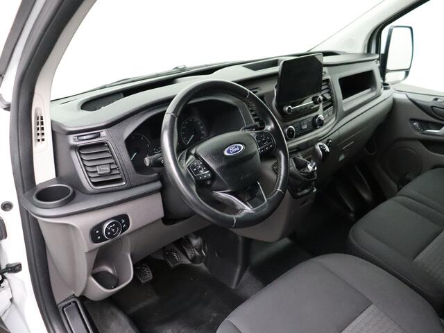 Ford TRANSIT CUSTOM 2.0TDCI Lang Trend | Dakdraagsysteem | Navigatie | Airco | 3-Persoons | Betimmering