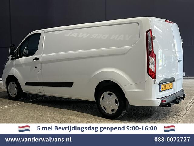 Ford TRANSIT CUSTOM 2.0 TDCI 130pk Automaat L2H1 inrichting Euro6 Airco | Camera | Apple Carplay | Cruisecontrol LED, Stoelverwarming, Verwarmde voorruit, Trekhaak, Parkeersensoren