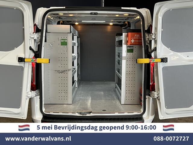 Ford TRANSIT CUSTOM 2.0 TDCI 130pk Automaat L2H1 inrichting Euro6 Airco | Camera | Apple Carplay | Cruisecontrol LED, Stoelverwarming, Verwarmde voorruit, Trekhaak, Parkeersensoren