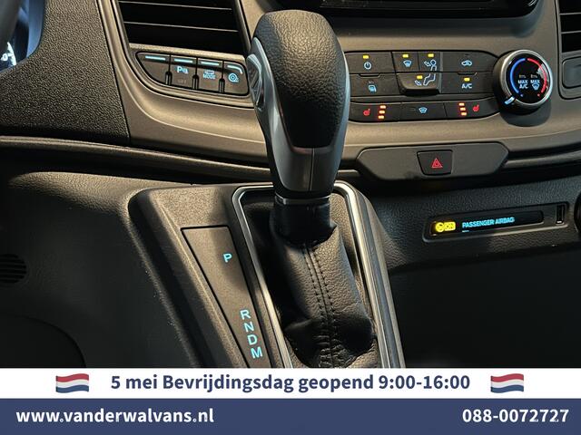 Ford TRANSIT CUSTOM 2.0 TDCI 130pk Automaat L2H1 inrichting Euro6 Airco | Camera | Apple Carplay | Cruisecontrol LED, Stoelverwarming, Verwarmde voorruit, Trekhaak, Parkeersensoren