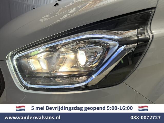 Ford TRANSIT CUSTOM 2.0 TDCI 130pk Automaat L2H1 inrichting Euro6 Airco | Camera | Apple Carplay | Cruisecontrol LED, Stoelverwarming, Verwarmde voorruit, Trekhaak, Parkeersensoren