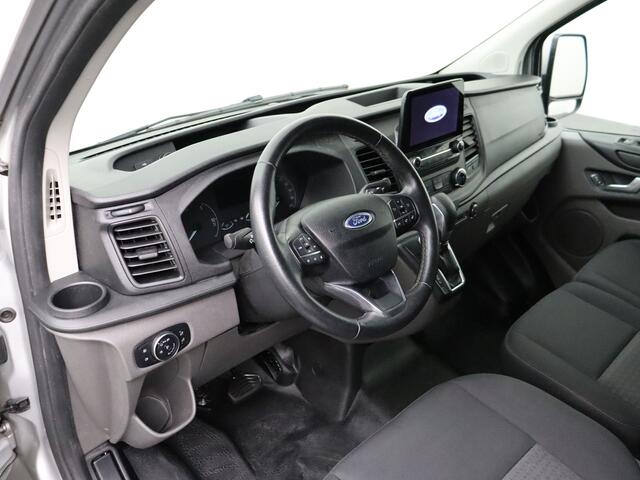 Ford TRANSIT CUSTOM PHEV Benzine/Electrisch Automaat | Achterdeuren | Navigatie | Camera | Airco | Cruise | 3-Persoons | Betimmering