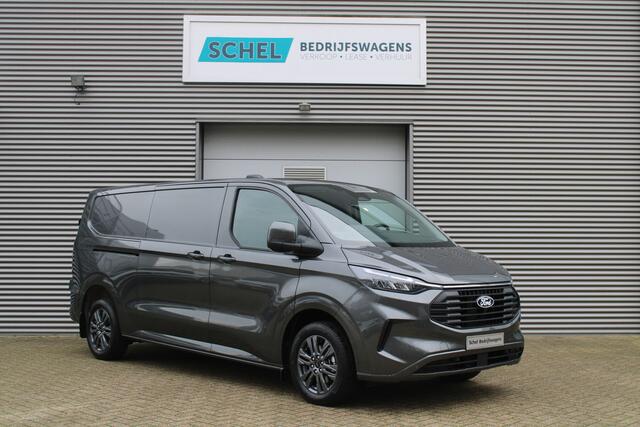 Ford TRANSIT CUSTOM 320 2.0 TDCI L2H1 Limited 150pk - 2x Schuifdeur - Adaptive Cruise - Verwarmd stuur - Blind spot - Navigatie - Camera - Draadloos laden - Rijklaar