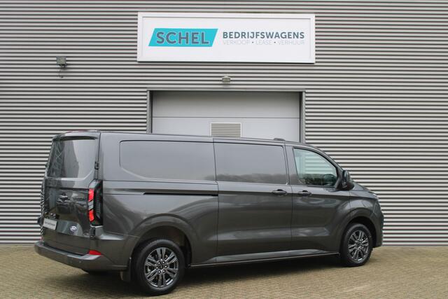 Ford TRANSIT CUSTOM 320 2.0 TDCI L2H1 Limited 150pk - 2x Schuifdeur - Adaptive Cruise - Verwarmd stuur - Blind spot - Navigatie - Camera - Draadloos laden - Rijklaar