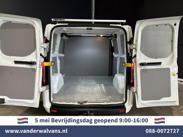 Ford TRANSIT CUSTOM 2.0 TDCI L1H1 Euro6 Airco | Camera | LED | Apple Carplay | Android Auto | 2500kg Trekhaak Cruisecontrol, Parkeersensoren, Verwarmde voorruit, Dakdragers, Bijrijdersbank