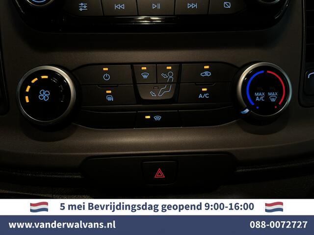 Ford TRANSIT CUSTOM 2.0 TDCI L1H1 Euro6 Airco | Camera | LED | Apple Carplay | Android Auto | 2500kg Trekhaak Cruisecontrol, Parkeersensoren, Verwarmde voorruit, Dakdragers, Bijrijdersbank