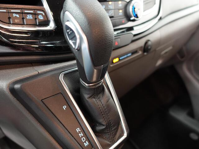 Ford TRANSIT CUSTOM 130pk Automaat L2H1 Limited Dubbele cabine Navigatie Airco 2x Schuifdeuren Trekhaak Parkeersensoren Carplay Carplay Camera