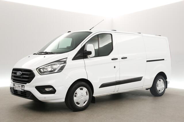 Ford TRANSIT CUSTOM 300 2.0 TDCI L2H1 Automaat Airco Camera Cruise Carplay LED 2xSchuifdeur PDC 3 Persoons
