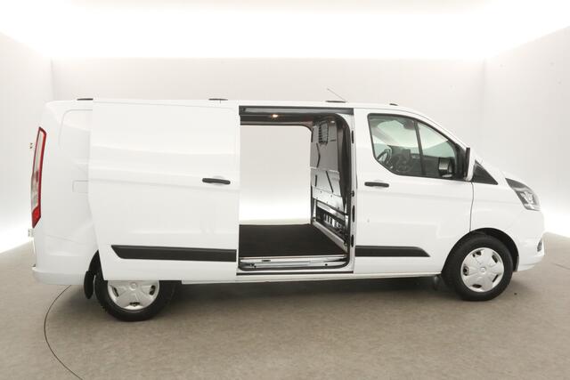Ford TRANSIT CUSTOM 300 2.0 TDCI L2H1 Automaat Airco Camera Cruise Carplay LED 2xSchuifdeur PDC 3 Persoons