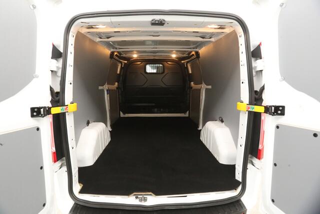 Ford TRANSIT CUSTOM 300 2.0 TDCI L2H1 Automaat Airco Camera Cruise Carplay LED 2xSchuifdeur PDC 3 Persoons