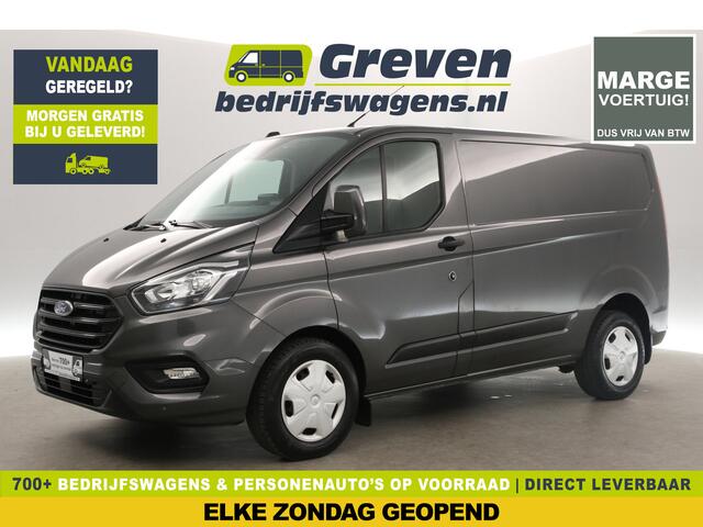 Ford TRANSIT CUSTOM 280 2.0 TDCI L1H1 Trend | MARGE! | 170PK Automaat Trekhaak Airco Cruise Camera Carplay Navi PDC LED 3 Persoons
