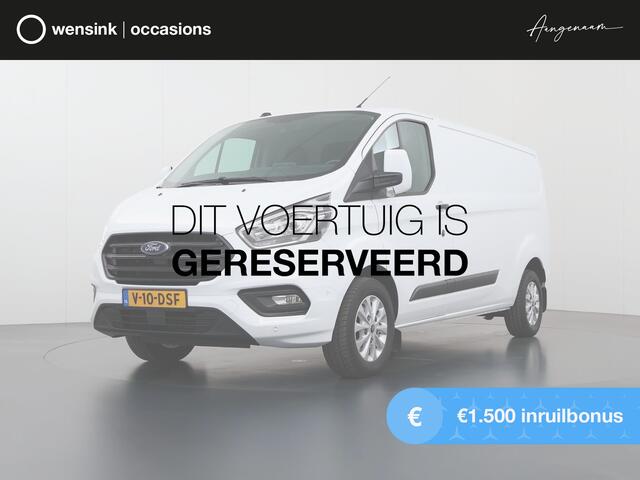 Ford TRANSIT CUSTOM 320 2.0 TDCI L2 H1 | Aut. | TREND | PARKEERCAMERA | ACHTERDEUREN MET RUITEN | CARPLAY / ANDROID AUTO | BIJRIJDERSBANK | CRUISE CONTROL | AIRCO | PARKEERSENSOREN | LICHTMETALEN WIELEN