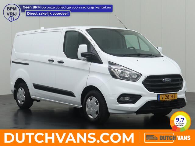 Ford TRANSIT CUSTOM 2.0TDCI | 2xSchuifdeur | Werkplaatsinrichting | 3-Persoons | Airco | Cruise | Trekhaak