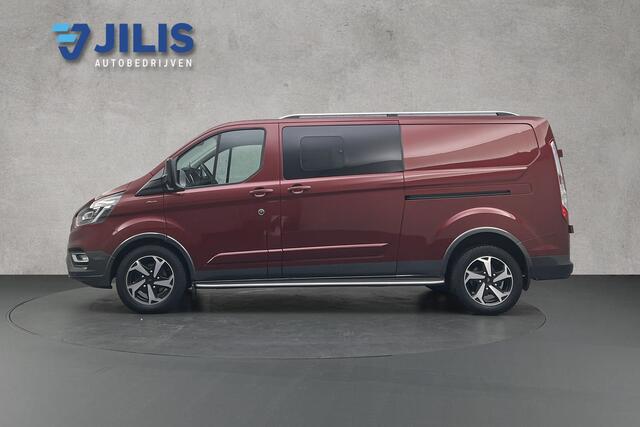 Ford TRANSIT CUSTOM 2.0 TDCI L2 Limited DC Automaat | 2x schuifdeur | Camera | Trekhaak | Lederen bekleding
