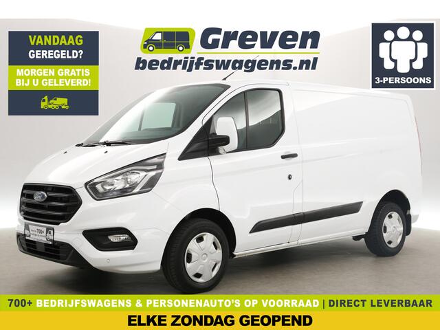 Ford TRANSIT CUSTOM 280 2.0 TDCI L1H1 Airco LED Cruise Trekhaak 3 Persoons PDC Stoelverwarming Elektrpakket