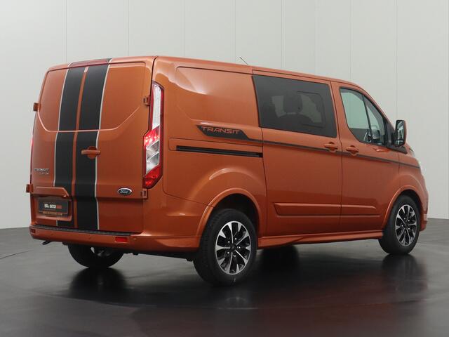 Ford TRANSIT CUSTOM 2.0TDCI 185PK Automaat Dubbele Cabine Sport | Bomvol | 2xSchuifdeur | Navigatie | Camera