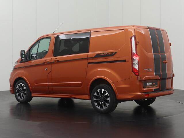Ford TRANSIT CUSTOM 2.0TDCI 185PK Automaat Dubbele Cabine Sport | Bomvol | 2xSchuifdeur | Navigatie | Camera