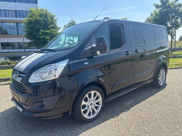 Ford TRANSIT CUSTOM Sport 2.0TDCI L1H1 170PK Dubbelcabine Airco Navi Cruisecontrol Trekhaak EURO 6