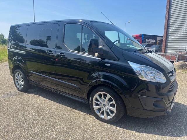Ford TRANSIT CUSTOM Sport 2.0TDCI L1H1 170PK Dubbelcabine Airco Navi Cruisecontrol Trekhaak EURO 6