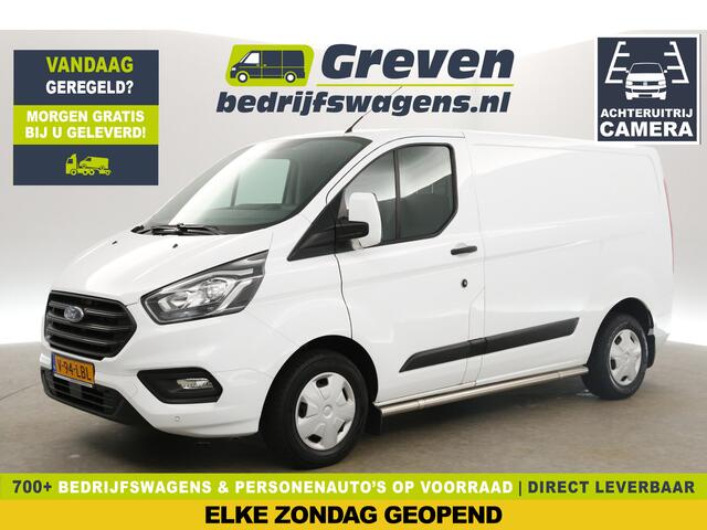 Ford TRANSIT CUSTOM 280 2.0 TDCI L1H1 Airco LED Camera Cruise Navigatie Trekhaak 3 Persoons PDC Stoelverwarming