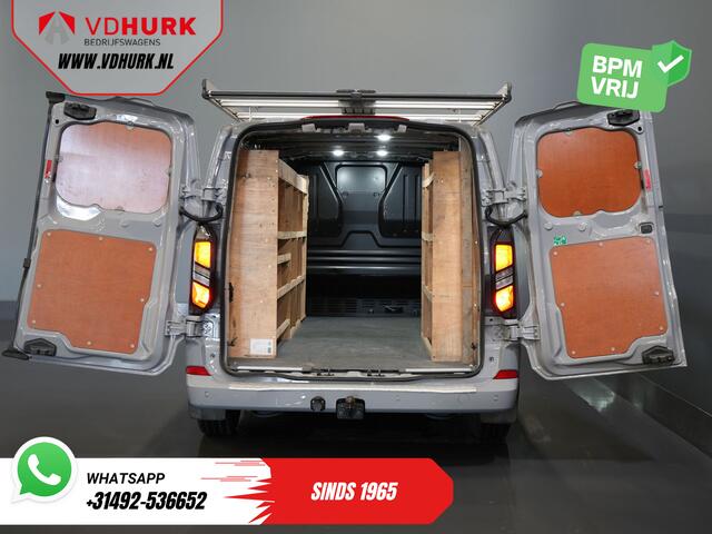 Ford TRANSIT CUSTOM 320 2.0 TDCI 170 pk Aut. L2 Limited BPM VRIJ! Imperiaal + Ladder/ LED/ Stoelverw./ Carplay/ Camera/ PDC/ LMV/ Cruise/ Trekhaak/ Airco