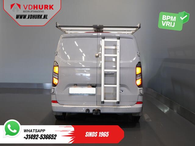 Ford TRANSIT CUSTOM 320 2.0 TDCI 170 pk Aut. L2 Limited BPM VRIJ! Imperiaal + Ladder/ LED/ Stoelverw./ Carplay/ Camera/ PDC/ LMV/ Cruise/ Trekhaak/ Airco