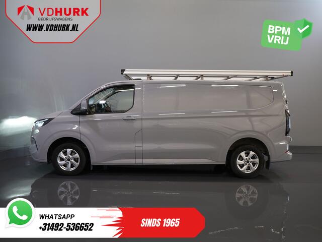 Ford TRANSIT CUSTOM 320 2.0 TDCI 170 pk Aut. L2 Limited BPM VRIJ! Imperiaal + Ladder/ LED/ Stoelverw./ Carplay/ Camera/ PDC/ LMV/ Cruise/ Trekhaak/ Airco