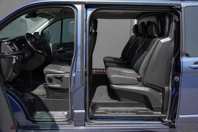 Ford TRANSIT CUSTOM L2H1 2.0Tdci 185Pk Aut. | Sport | Dubbel Cabine | 2xSchuifdeur | Raptor Grille | Bull Bar | Treeplanken | 20''